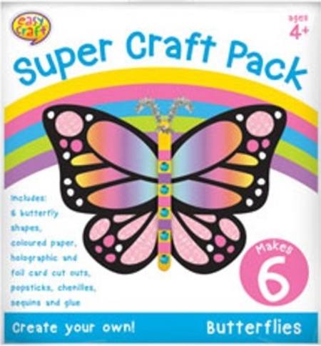 Buy SUPER CRAFT KIT 6PK - 4 ASSORTED STYLES* in NZ. 